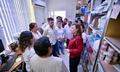 Recorre Cirilo Vázquez junto a la gobernadora Rocío Nahle HG de Cosoleacaque