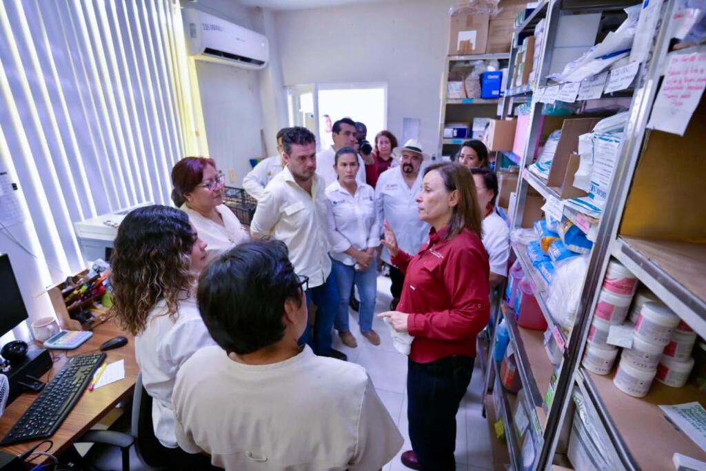 Recorre Cirilo Vázquez junto a la gobernadora Rocío Nahle HG de Cosoleacaque