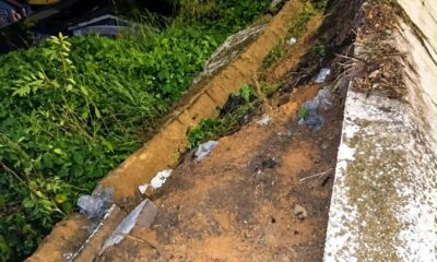 Lluvias inundan vivienda y derriban barda del panteón Hidalgo en Minatitlán; PC atiende emergencias