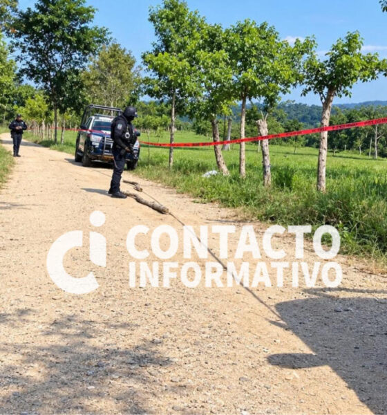 Hallan a hombre muerto en camino rural de Minatitlán; esto sabemos