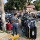 (+VIDEO) Choque termina en volcadura en la colonia Santa Clara