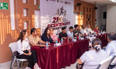 Presentan detalles del 21K Medio Maratón Bicentenario de Minatitlán