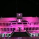 Ilumina Gobierno de Coatzacoalcos de rosa espacios públicos por el Mes de Sensibilización sobre el Cáncer de Mama