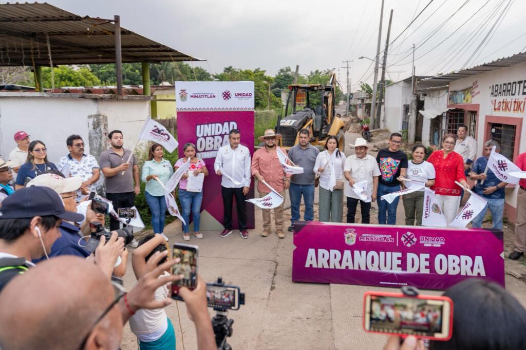 Gobierno Municipal inicia segunda obra en la colonia Azteca