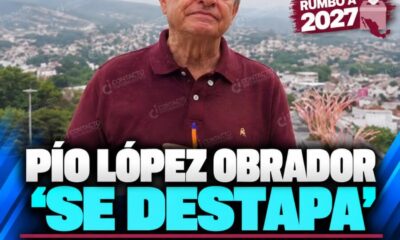 Pío López Obrador ‘se destapa’: hermano de AMLO se registra en Morena para buscar diputación federal