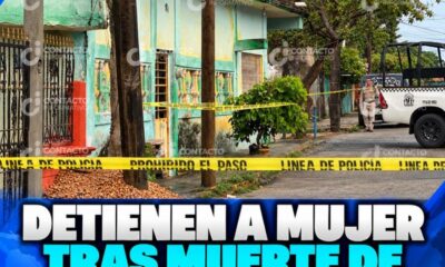 Detienen a mujer tras muerte de su esposo en Cosoleacaque; esto sabemos