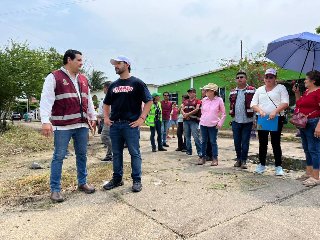 Pedro Miguel Rosaldo García realiza recorrido en jornada de descacharrización; Retiran 52 toneladas de residuos