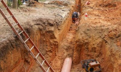 Avanza la construcción de la red de drenaje en la colonia Jardín de las Flores