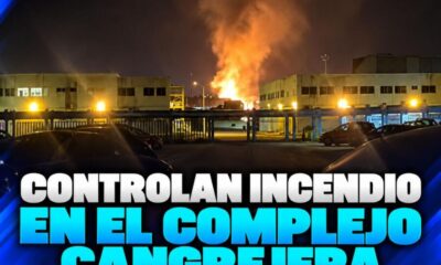 Controlan incendio en el Complejo Cangrejera de Coatzacoalcos; no se reportan lesionados