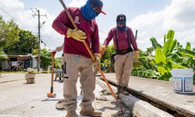 Realiza Minatitlán trabajos preventivos y mejora vialidades