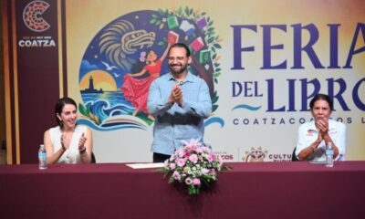 Impulsa Pedro Miguel Rosaldo la lectura con 18 mil ejemplares en la Feria del Libro “Coatzacoalcos Lee”