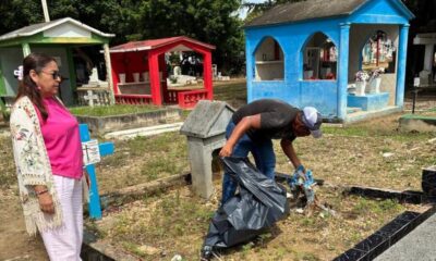 Refuerzan labores de limpieza y mantenimiento en espacios públicos de Minatitlán