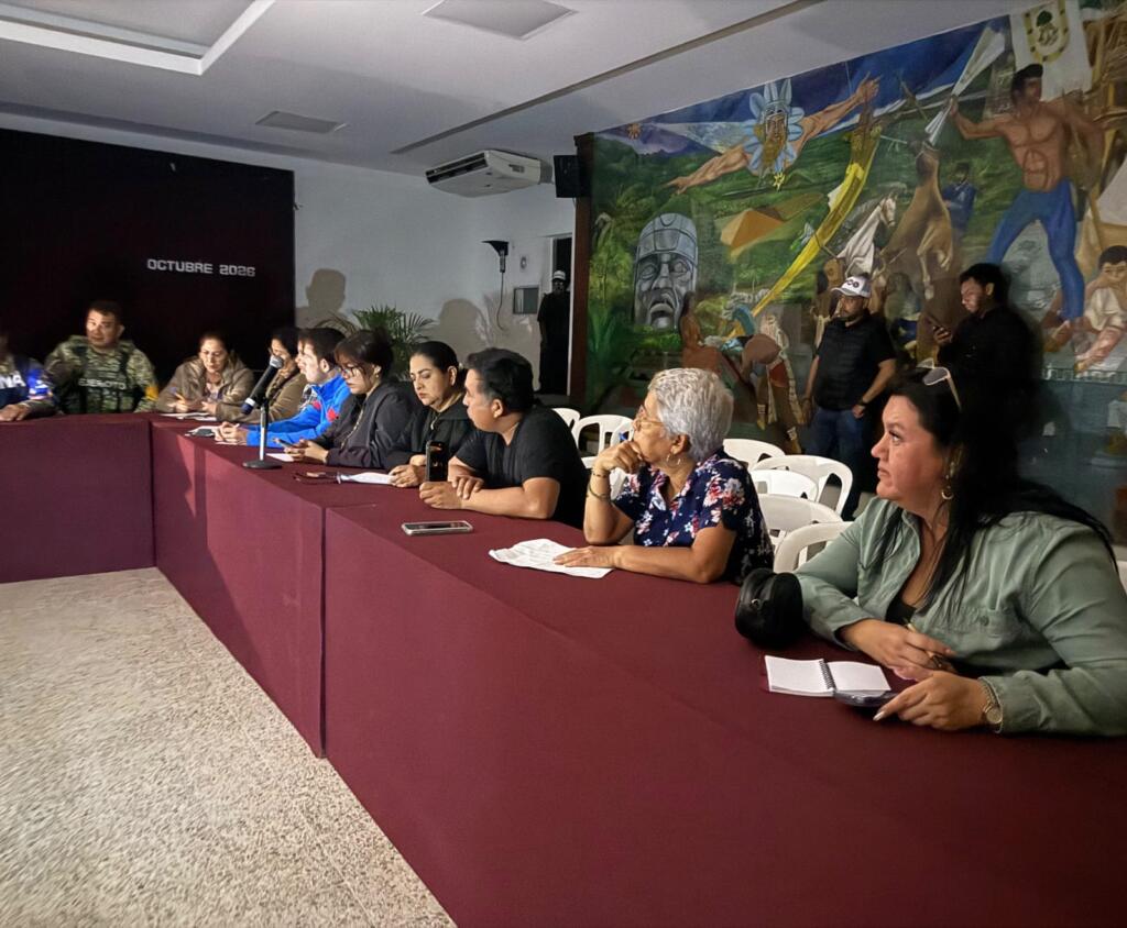 Activan Consejo Municipal de Protección Civil en Coatzacoalcos ante el impacto del Frente Frío 2