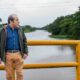 Guillermo Reyes Espronceda recorre zonas ribereñas para verificar niveles del río Coatzacoalcos