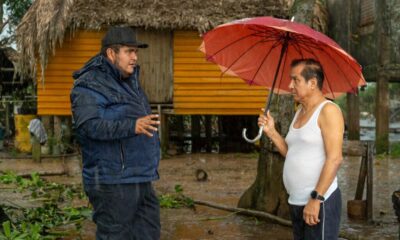 Protección Civil Minatitlán realiza recorrido preventivo en comunidades cercanas al río Uxpanapa