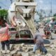 Cosoleacaque mantiene trabajos de bacheo para mejorar la circulación vial