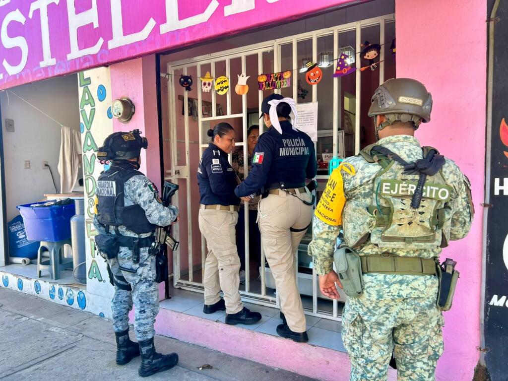 Refuerzan Gobiernos Estatal y Municipal la prevención de la extorsión y la participación ciudadana en colonias del poniente