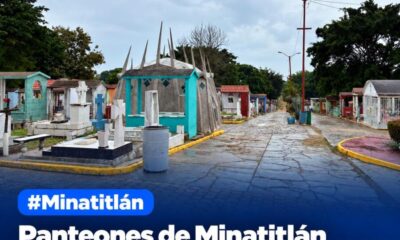 Panteones de Minatitlán abrirán hasta la madrugada este 1 y 2 de noviembre