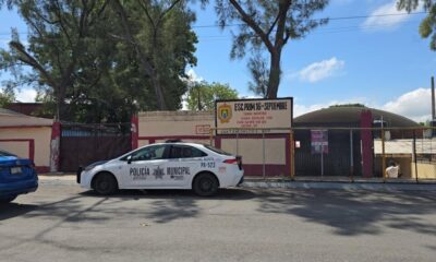 Evacúan a alumnos de primaria en Coatzacoalcos tras ingreso de hombre presuntamente armado con arco y flechas