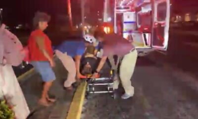 Mujer resulta gravemente lesionada tras ser atropellada en avenida Universidad de Coatzacoalcos