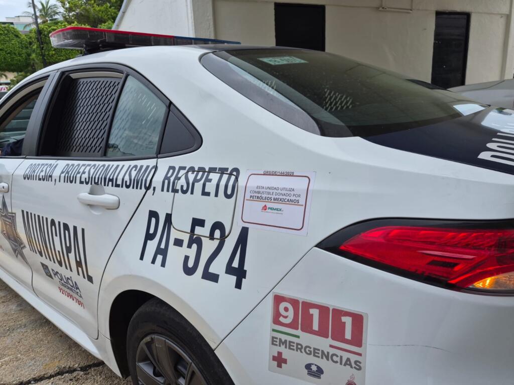 Fortalecen colaboración Gobierno de Coatzacoalcos y PEMEX con donación de 380 mil litros de combustible