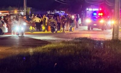 Vecinos de Ciudad Olmeca bloquean carretera a Las Barrillas por apagones; personal de CFE tuvo que ser custodiado