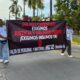 Trabajadores del IMSS en Minatitlán protestan por falta de insumos y aumento salarial