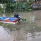 Familias de Boca de Uxpanapa enfrentan la creciente del río