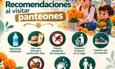 Emite IMSS Veracruz Sur recomendaciones durante visitas a panteones